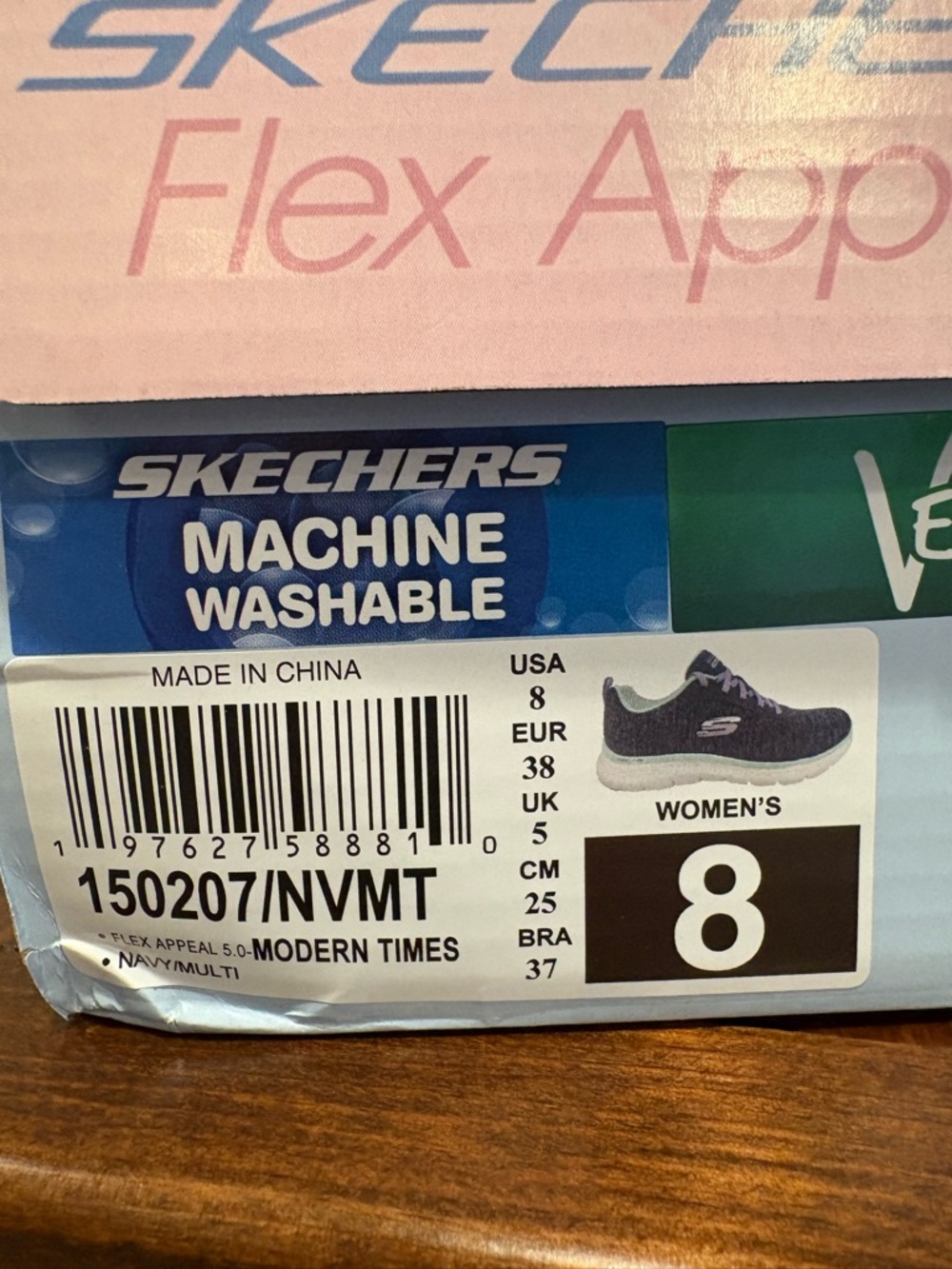 NWT Skechers Flex Appeal Women’s Modern Times Sneakers Size 8 - Picture 3 of 9